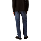 Blaue Baumwolljeans im Relaxed Fit