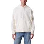 Weiße Baumwoll-Kapuzenpullover
