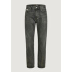 Beige Baumwoll Jeans im Relaxed Fit