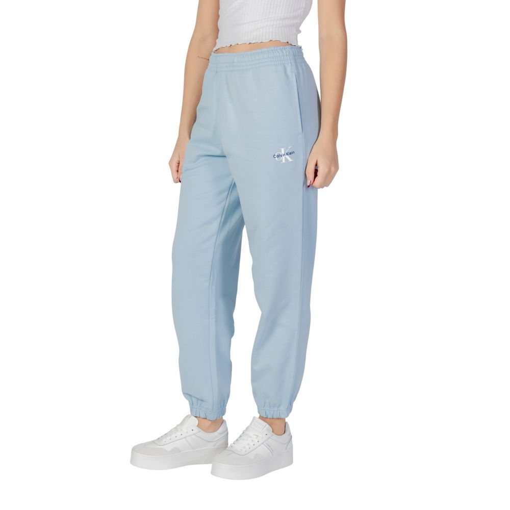 Blaue Baumwoll-Jogginghose (Trainingshose)