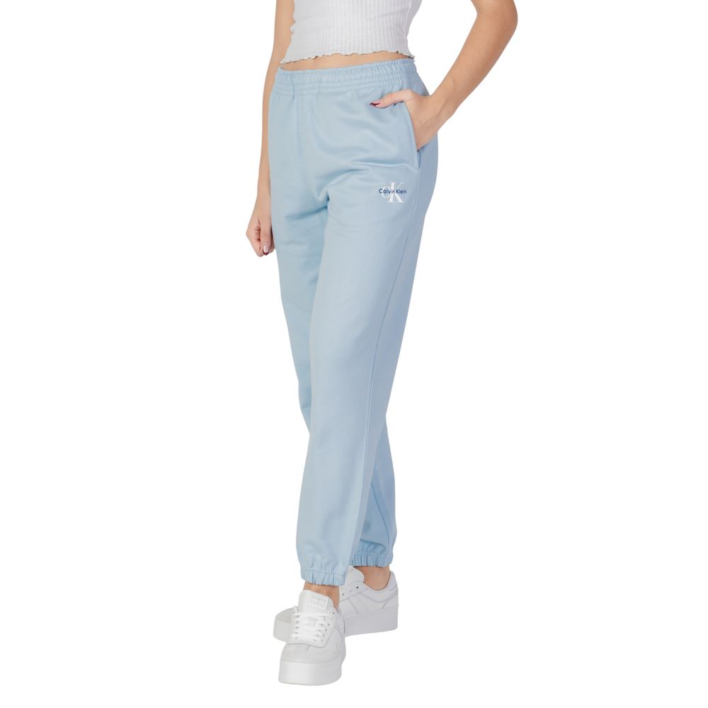 Blaue Baumwoll-Jogginghose (Trainingshose)