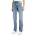 Blaue Mom Jeans aus recycelter Baumwolle