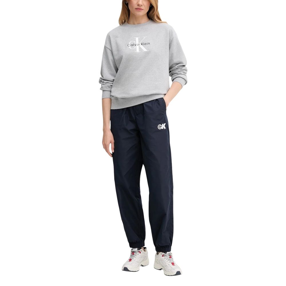 Blaue Jogginghose aus recyceltem Polyester (Trainingshose)