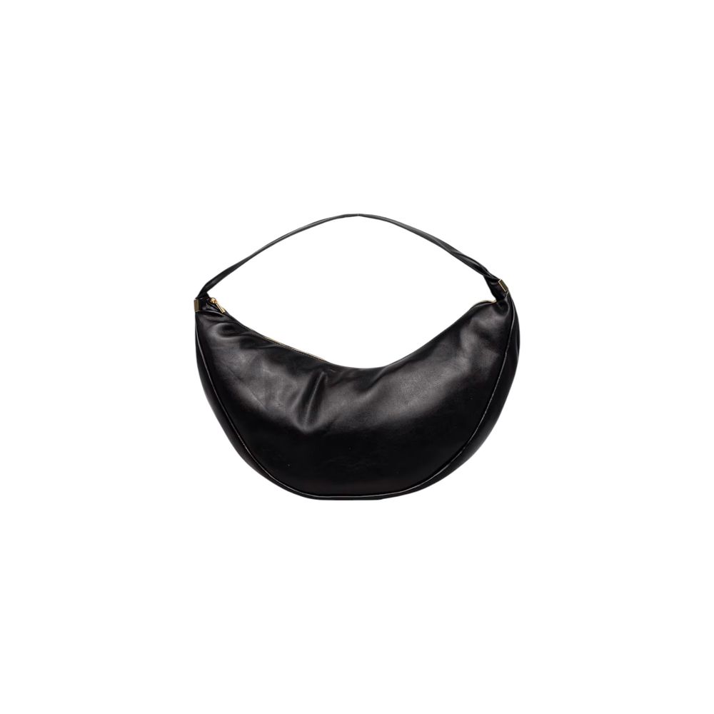 Schwarze Handtasche aus Polyethylen