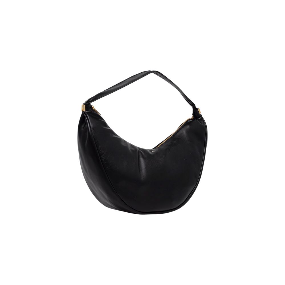 Schwarze Handtasche aus Polyethylen