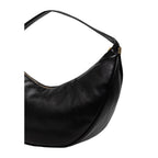 Schwarze Handtasche aus Polyethylen