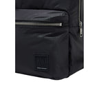 Schwarzer Polyamid-Rucksack