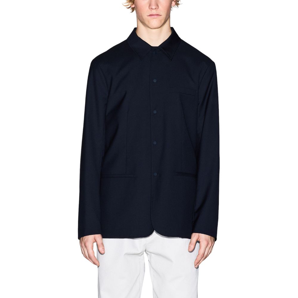 Schwarzer Blazer aus Polyester