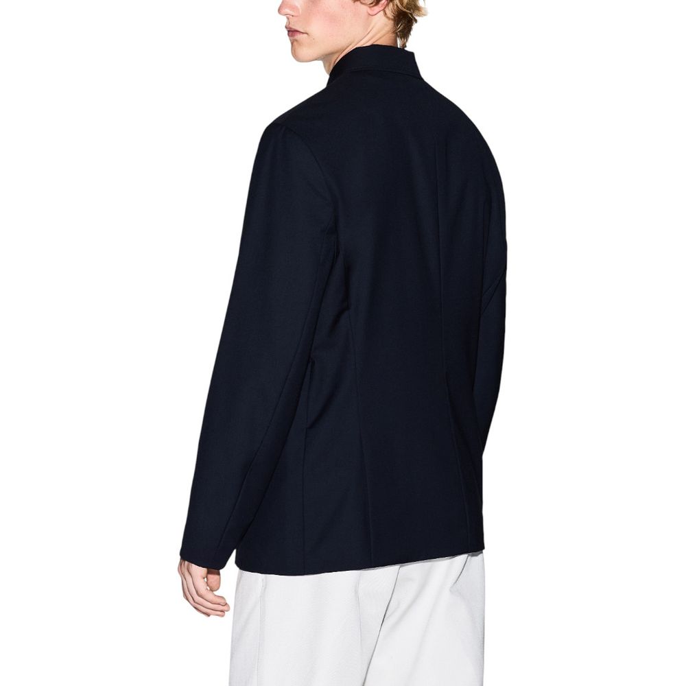 Schwarzer Blazer aus Polyester