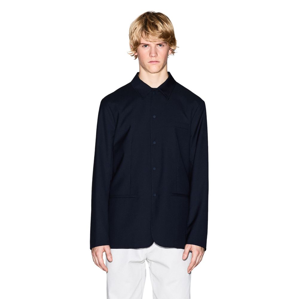 Schwarzer Blazer aus Polyester