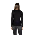 Schwarzes Baumwoll-T-Shirt