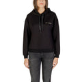 Zweifarbiger Viskose-Hoodie