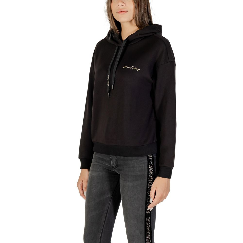 Zweifarbiger Viskose-Hoodie