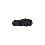 Graue Ankle Boots aus Leder