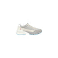 Graue Wildleder-Sneaker im Athletic-Look