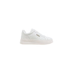 Weiße Plateau-Sneaker aus Polyethylen