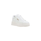 Weiße Plateau-Sneaker aus Polyethylen