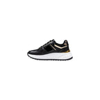 Schwarze Chunky Sneaker aus Polyethylen