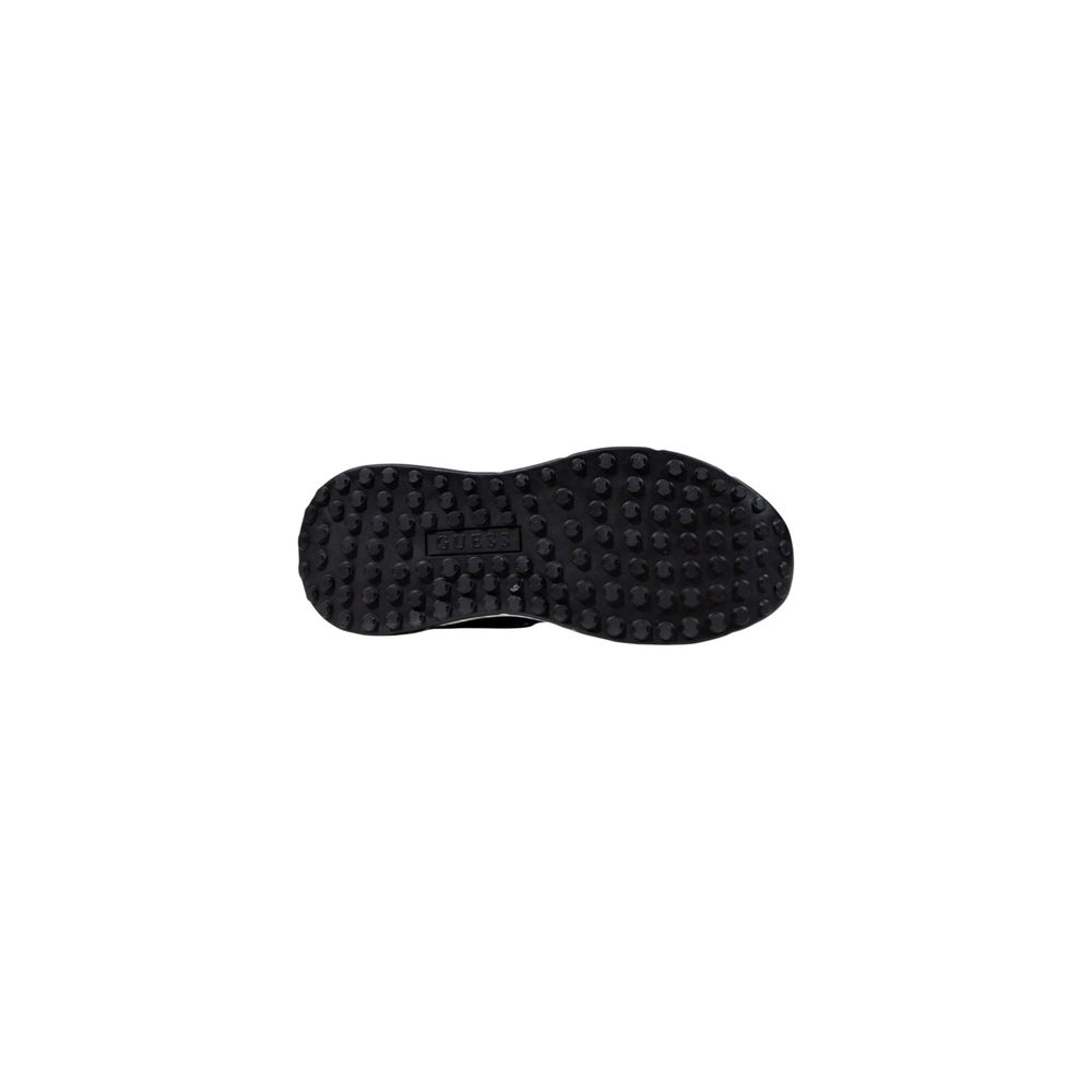 Schwarze Chunky Sneaker aus Polyethylen