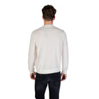 Weißes Marabou-Sweatshirt