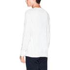 Sweatshirt aus Viskose in Creme