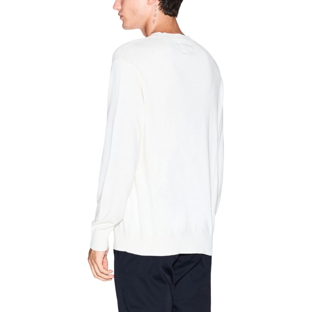 Sweatshirt aus Viskose in Creme