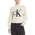Beige Baumwoll-Sweatshirt