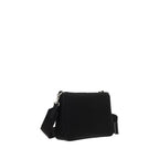 Schwarze Bos Taurus Kalbsleder Schultertasche