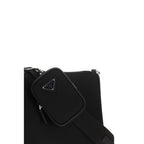 Schwarze Bos Taurus Kalbsleder Schultertasche