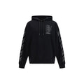 Schwarzer Baumwoll-Sweatshirt