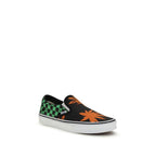 Mehrfarbige Low-Top-Sneaker aus Baumwolle