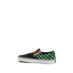 Mehrfarbige Low-Top-Sneaker aus Baumwolle