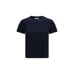 Blaues Baumwoll-T-Shirt