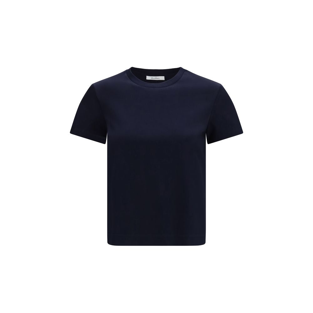 Blaues Baumwoll-T-Shirt