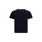 Blaues Baumwoll-T-Shirt