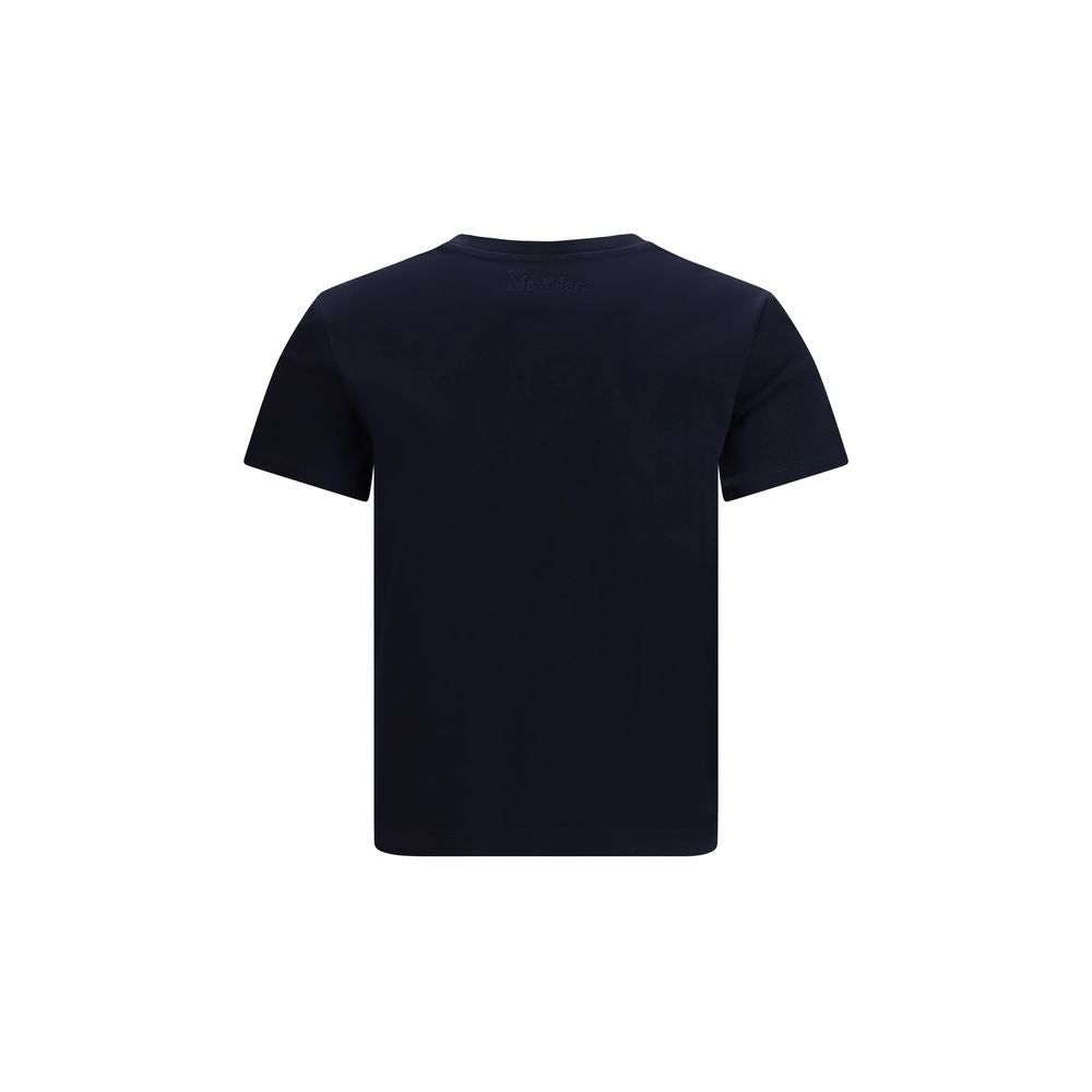 Blaues Baumwoll-T-Shirt