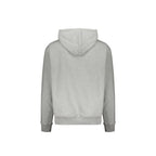 Grauer Baumwoll-Hoodie
