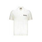 Weißes Poloshirt aus Baumwolle