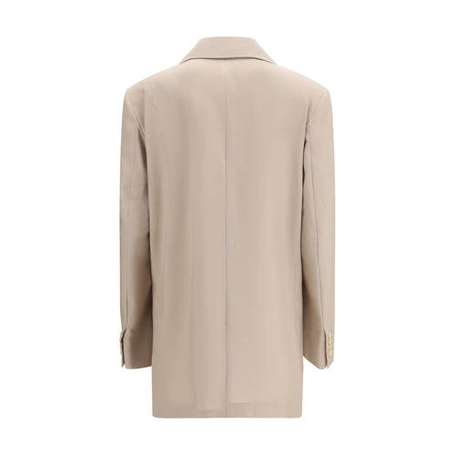 Beige Fleece Wool Blazer Max Mara