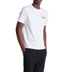 Weißes Baumwoll-T-Shirt