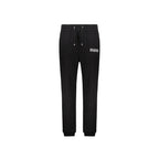 Schwarze Baumwoll-Jogginghose (Trainingshose)