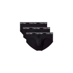 Schwarze Slips aus recyceltem Polyester