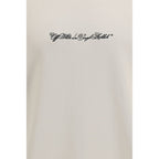 Beige Baumwoll-Sweatshirt