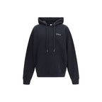 Schwarzer Baumwoll-Sweatshirt Off-White