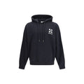 Schwarzer Baumwoll-Sweatshirt