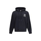 Schwarzer Baumwoll-Sweatshirt