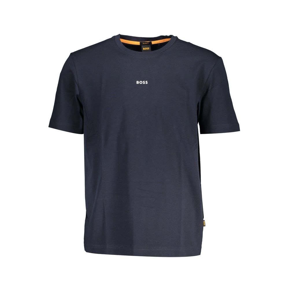 Blu Baumwoll-T-Shirt für Herren