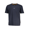 Blu Baumwoll-T-Shirt für Herren