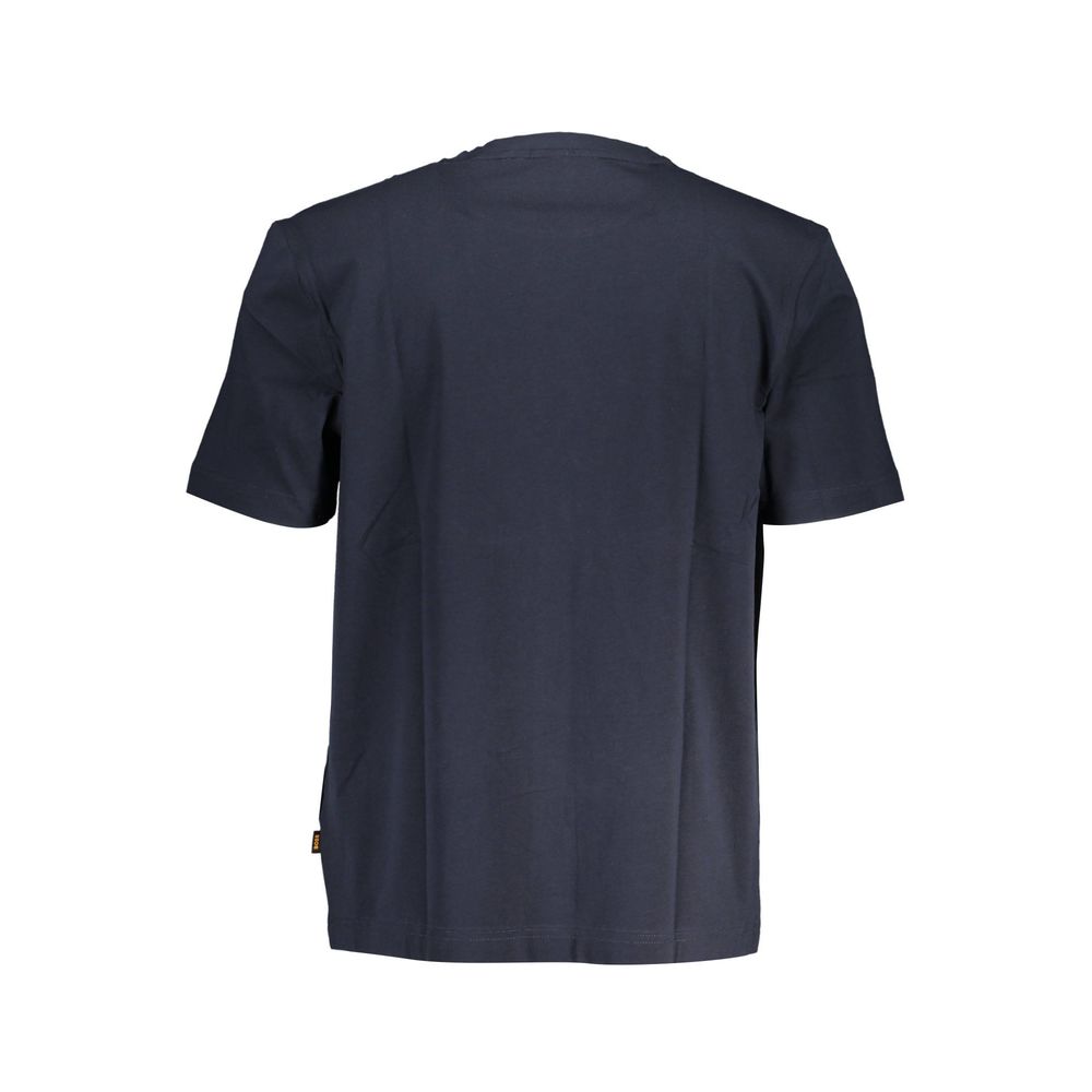 Blu Baumwoll-T-Shirt für Herren