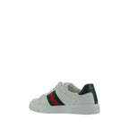 Weiße Low-Top-Sneaker aus Kalbsleder Bos Taurus Gucci